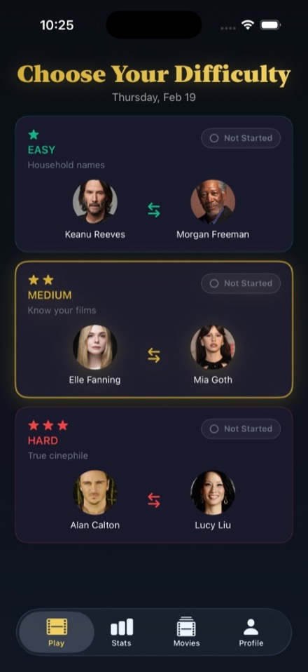 Choose your difficulty